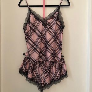 VS Silky Pink Pajamas